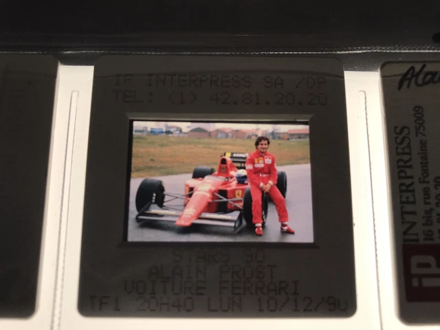 Photo Presse F1 - Renault Prost Larrousse Arnoux Michelin Facom - Vintage