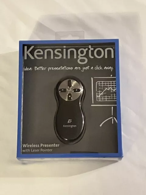 Kensington Wireless Control Presenter Red Laser Pointer Remote USB New Sealed