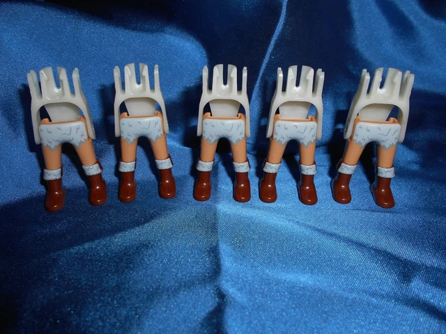 PLAYMOBIL CHARLIE WIKINGER 5 x Beine nackt Lendenschutz Konvolut top ...