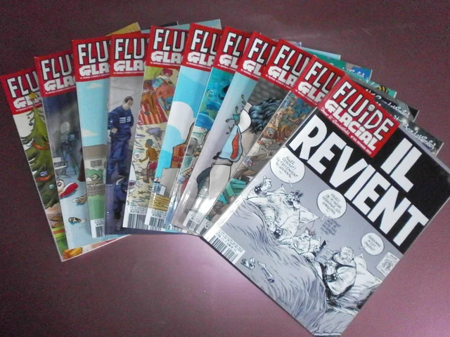 lot de 11 revues Fluide Glacial  2019 BE