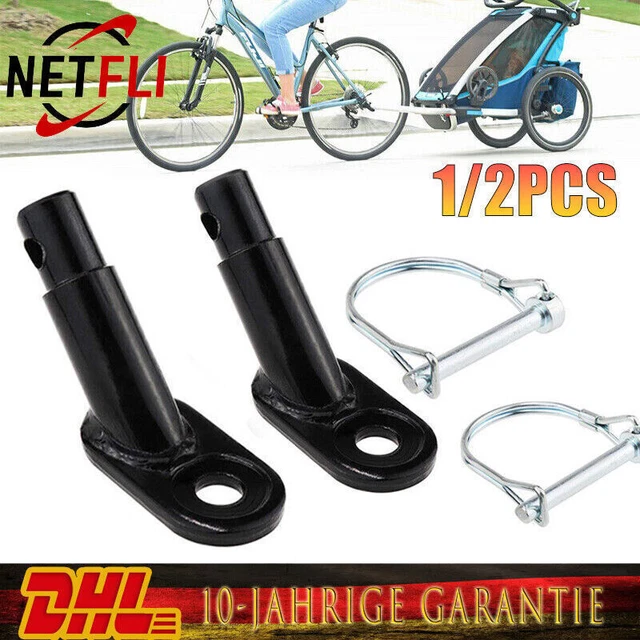 Fahrrad Anhängerkupplung 46cm - Schnellspanner Aus Alu, Für E-Bike, Mountainbike