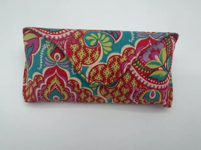 Vera Bradley Paisley In Paradise Eye Glass Hardcover Magnetic