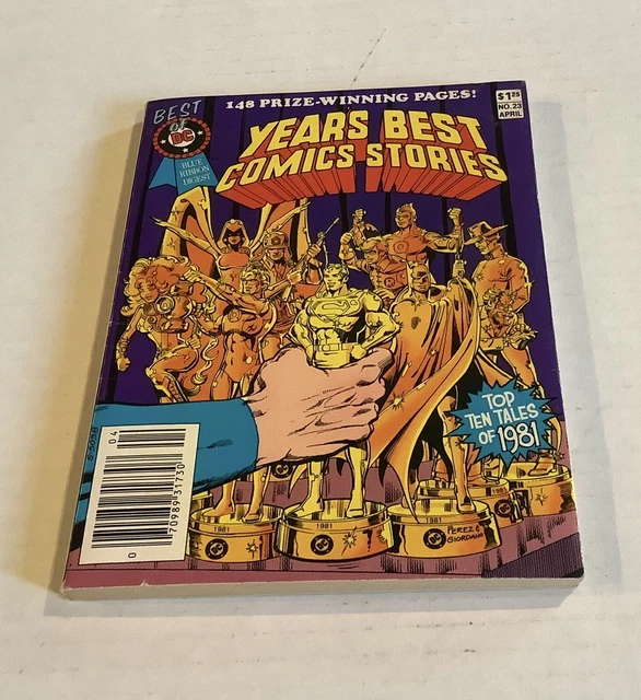 Best Of Dc Blue Ribbon Digest #23, Year's Best Comics Stories, Bronze 1982 2
