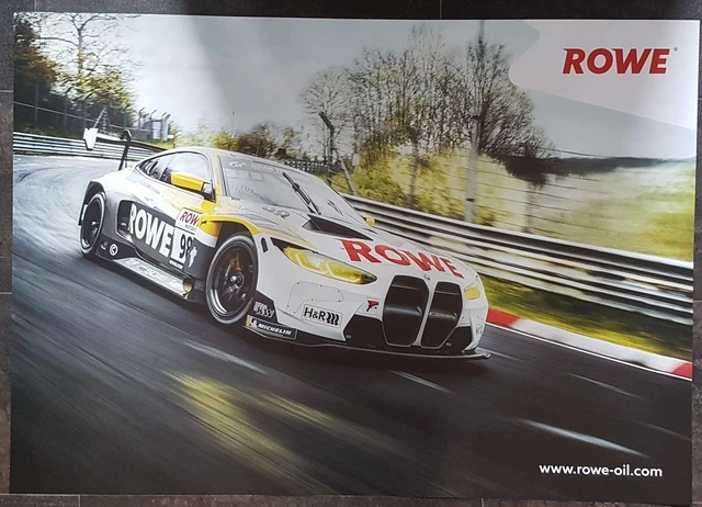 Poster  BMW M4 GT3 G82 Neu DIN A1 (Größe ca. 84 x 59 cm)