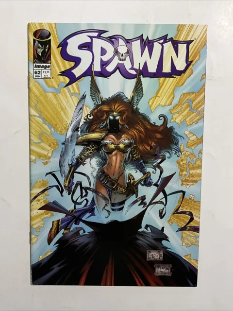 Spawn #62 (1997) 9.4 NM Image High Grade Comic Book McFarlane Art Angela Cover