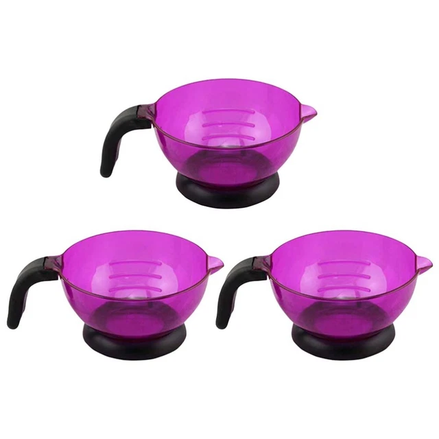 3 Pcs Bol De Coloration Des Cheveux Bol De Teinture Pour Les Cheveux Tonifiant