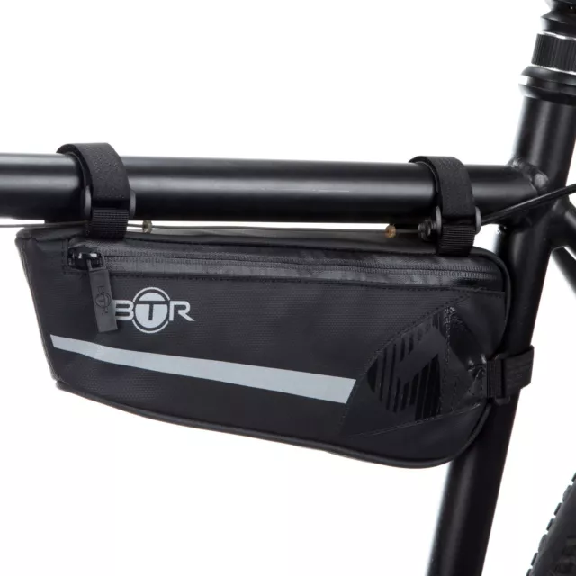 BTR Bicycle Bag Under the Frame Crossbar Corner Frame Bike Bag. Water Resistant