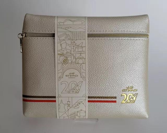 Etihad Airways 20th-Anniversary Amenity Kit Limited Edition / NICHT BENUTZT !