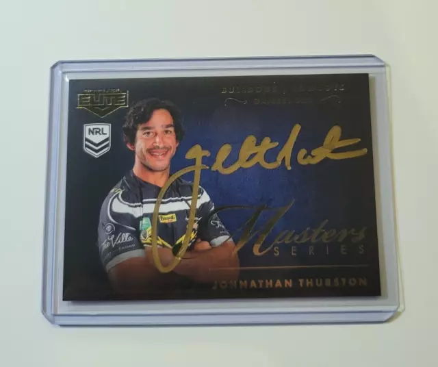 2023 Nrl Elite Masters Signature Cowboys Johnathan Thurston - Mss3 - #108 /110