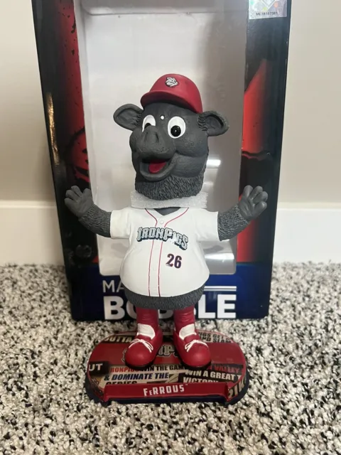 Forever Collectibles Lehigh Valley Iron Pigs Ferrous Mascot￼ Phillies Bobblehead