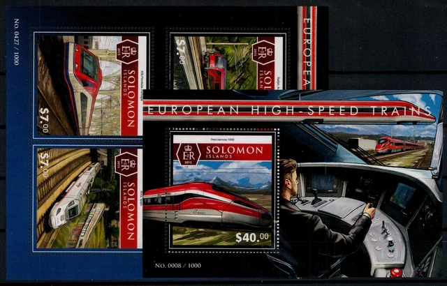 Salomoninseln; Lokomotiven 2015 kpl. **  (23,50)