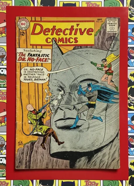 DETECTIVE COMICS #319 - SEPT 1963 -1st DR NO-FACE APPEARANCE - VG (4.0) CENTS!