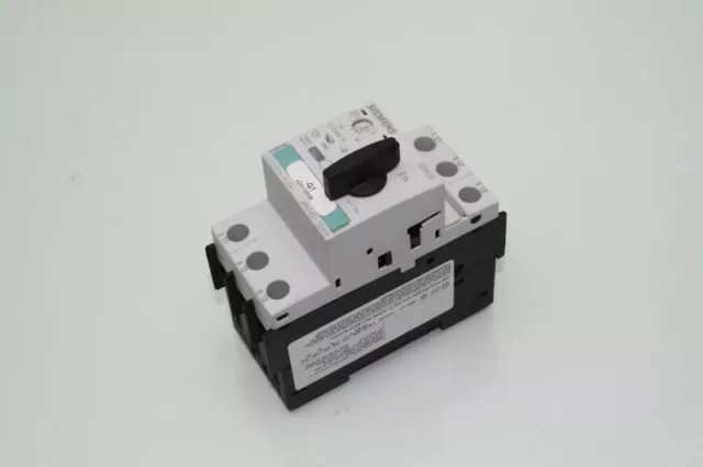 Siemens Sirius 3RV1421-1DA10 Moteur Démarreur / 3 Pôle / Variable Actuel 2.2