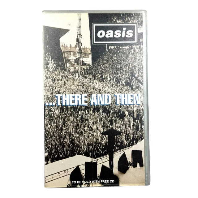 OASIS THERE AND Then VHS Video Noel Liam Gallagher Wonderwall