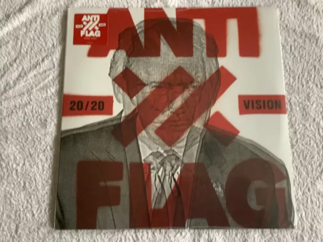 ANTI-FLAG - 20 / 20 Vision LP. Black Vinyl.New,sealed. Punk Hardcore NOFX Rancid