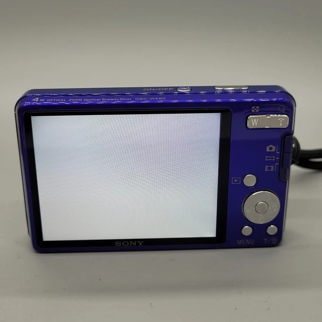 Sony Cybershot DSC-W560 14,1 megapixel fotocamera digitale compatta testata blu 8