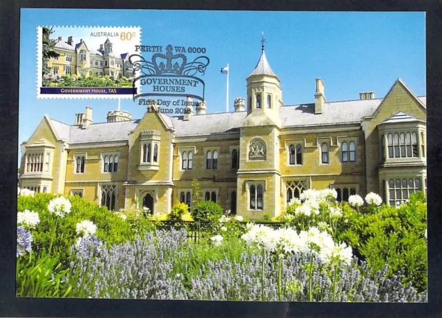 S1614 Australia 2013 Government Houses Aust Post Maxicard postcard