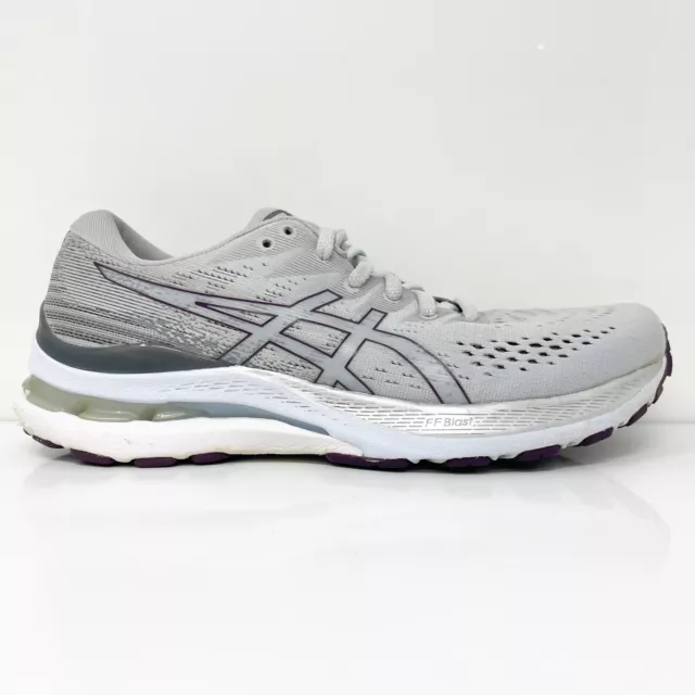 Asics Womens Gel Kayano 28 1012B047 Gray Running Shoes Sneakers Size 9