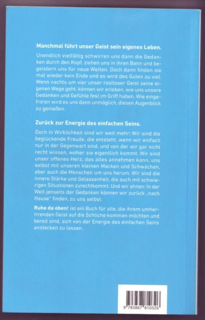 Ruhe da oben! von Andreas Knuf - Der Weg zu einem gelassenen Geist 2