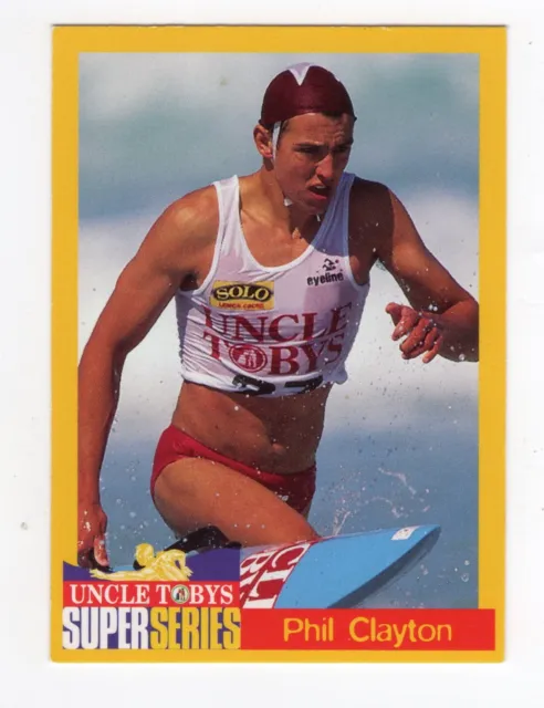 Uncle Tobys Cereal Trade Cards Ironman Phil Clayton