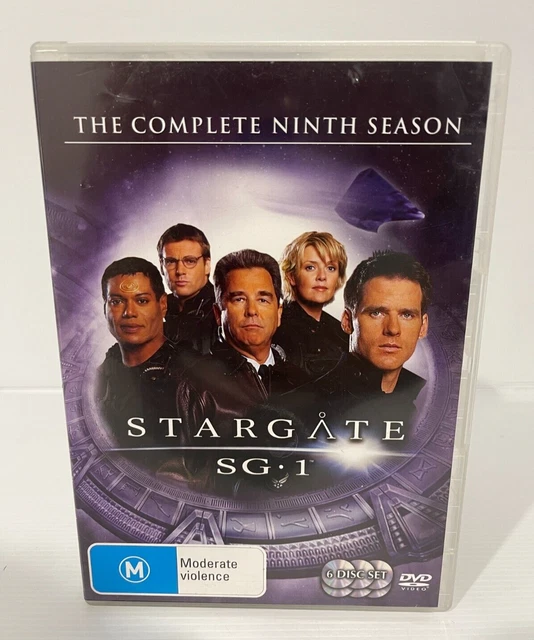STARGATE SG 1 DVD Season 9 Richard Dean Anderson Michael Shanks SciFi