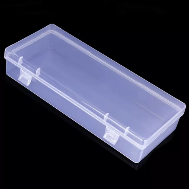 Boîte en plastique transparent avec serrure pour stocker en toute sécurité le