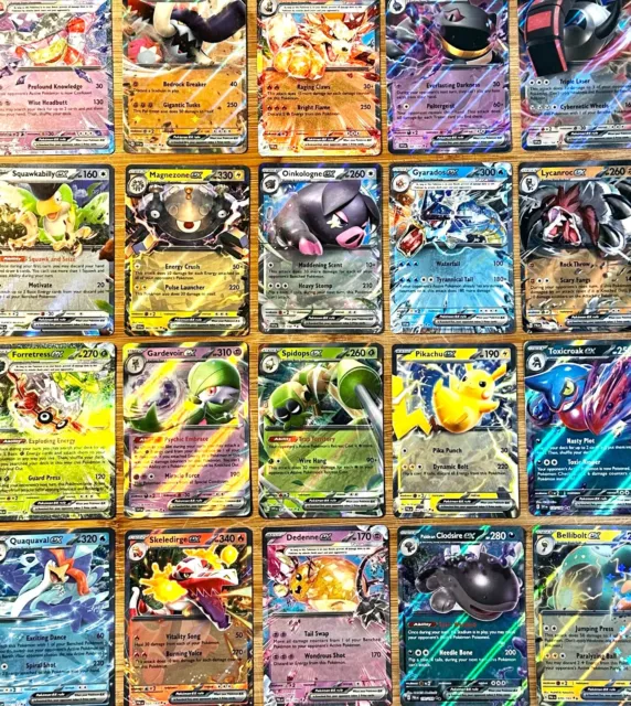 200 Pokemon Cards Bulk Lot - 2x Ultra Rare EX + 24 Rares & Holos - Tracked Post!