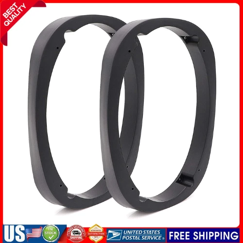 2Pcs 6" X 9" Universal Plastic Vehicle Car Speaker Spacer Adapter Mount