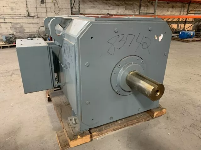 300 HP General Electric DC Electric Motor 400 RPM Fr 6259 DPFVBB 500 V New