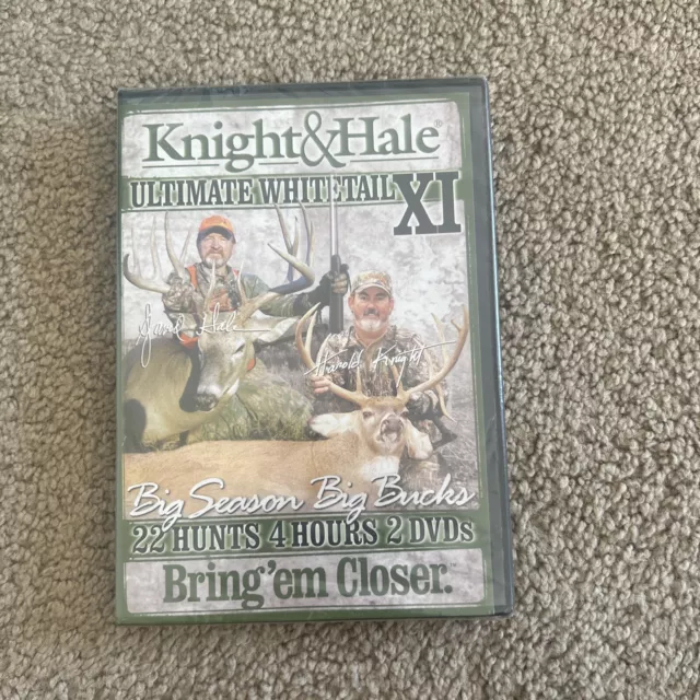 SEALED Knight & Hale Ultimate Whitetail XI DVD - Hunting 2 DVDs