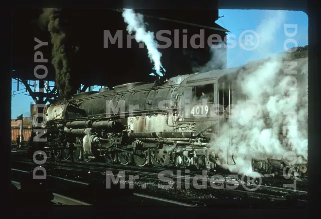 Duplicate Slide UP Union Pacific Servicing Big Boy 4-8-8-4 4019
