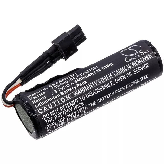 3.7V Battery for Logitech S-00122 3400mAh Premium Cell NEW