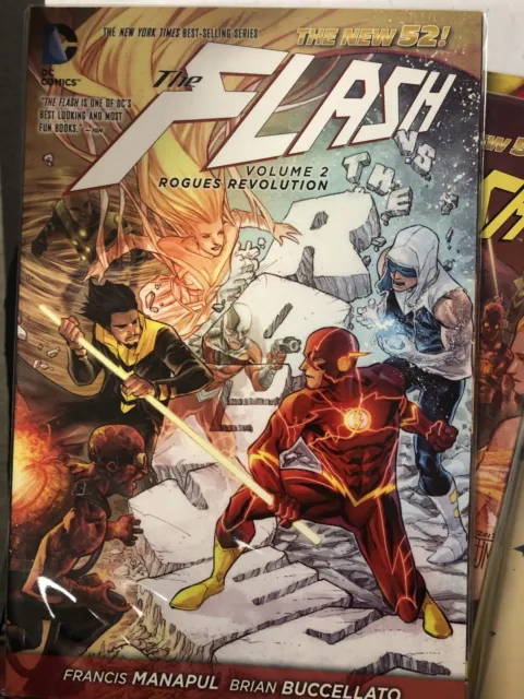 The Flash Vol.2:  Rogues Revolution (2014) Dc Comics TPB SC Francis Manapul