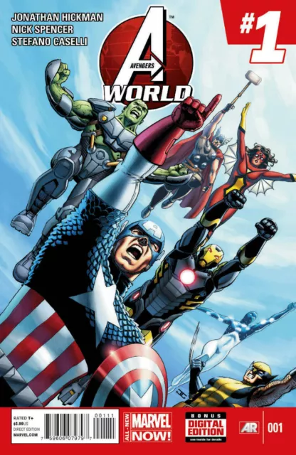 Avengers World #1 (2014) Vf/Nm Marvel