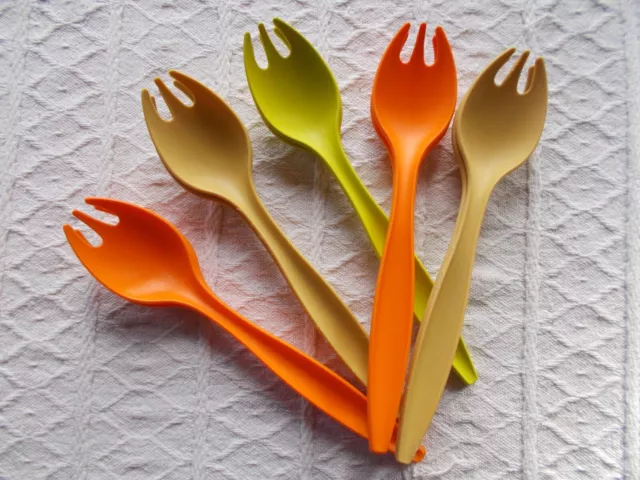 Tupperware Salad Servers - Spoon/Fork - Retro/Vintage * You Choose * #Free Post