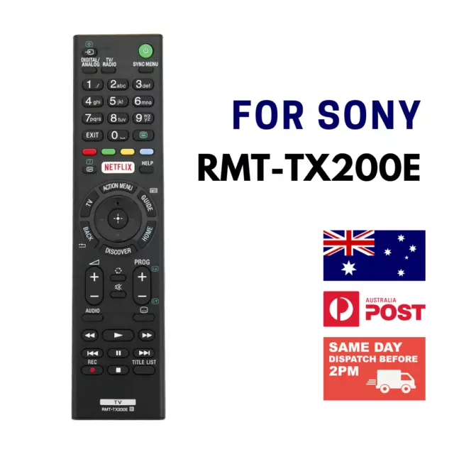 For SONY TV KD-65X8500D Replacement Infrared Remote Control