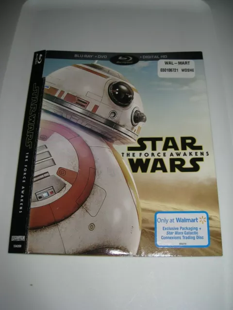 Star Wars The Force Awakens (Blu Ray slip cover only) No Disc No Blu Ray