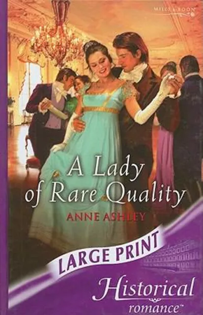 A Lady De Raro Calidad Tapa Dura Anne Ashley