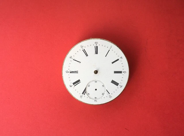 Mouvement De Montre Gousset à Réviser Ou Pour Pièces - Référence 8-38/P8/3 - Occasion