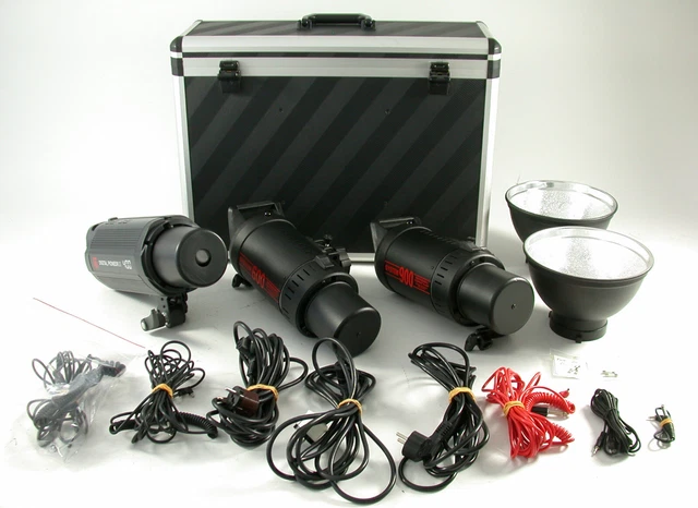 JINBEI Digital Pioneer 400 SYTEMS System 600 900 Compact Flash Studio Set /323K