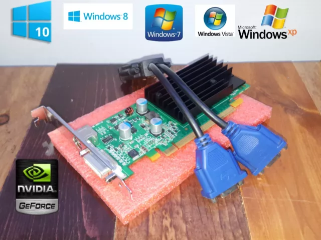 Dell Studio XPS 435 MT 435T/9000 7100 8000 8100 9100 Dual VGA Monitor Video Card