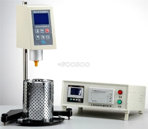 Digital Brookfield Rotational Viscometer Viscosity Meter NDJ-1C Fluidimeter ac