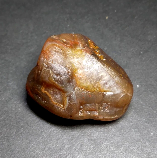 Lake Superior Agate 0.44 oz 'FORTIFIED NODULE' Rough Minnesota Gem - upnorth 3