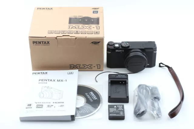 【NEARMINT】 PENTAX MX-1 12.0MP Digital Camera black 1920 x 1080 From JAPAN