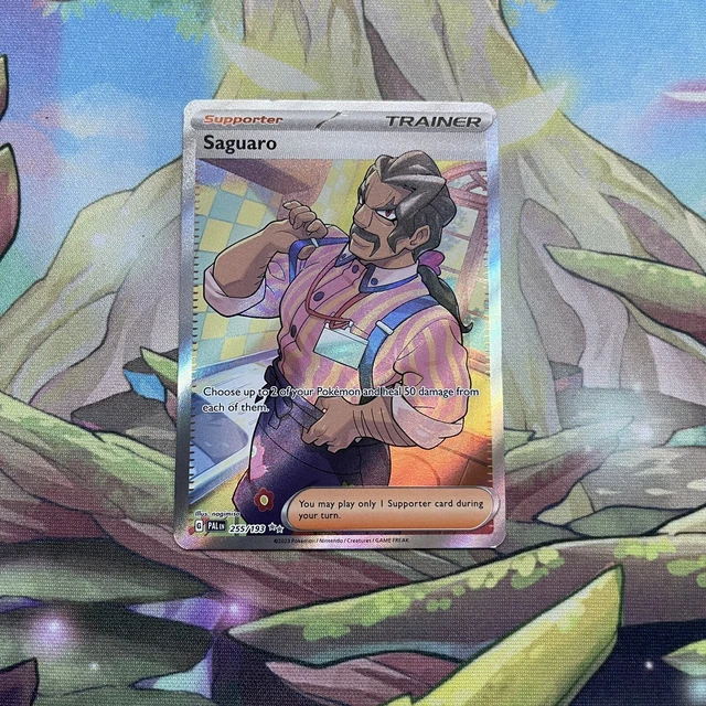 SAGUARO 255/193 POKEMON S&V Paldea Evolved Completo Arte Ologramma