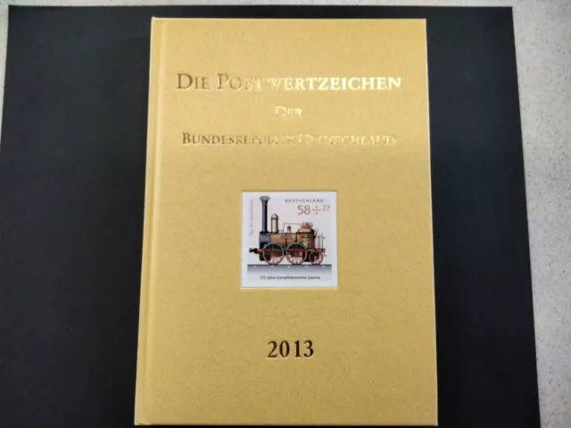 BRD Deutschland Jahrbuch 2013 komplett Postfrisch Jahreszusammenstellung 160.-€