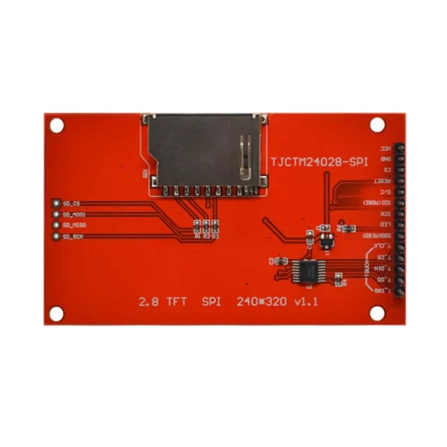 2pièces 2,8 Pouces 240X320 SPI TFT LCD Display Module SPI Serial Port 51 Dr4074 3