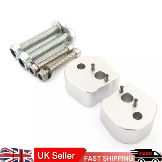 Silver 1" Handlebar Handle Bar Risers Kit Fit for Yamaha FJR1300 2006-2021 UK