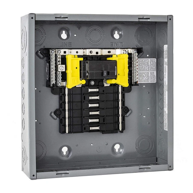 SQUARE D QO116M100P Load Centers,100A,120/240VAC