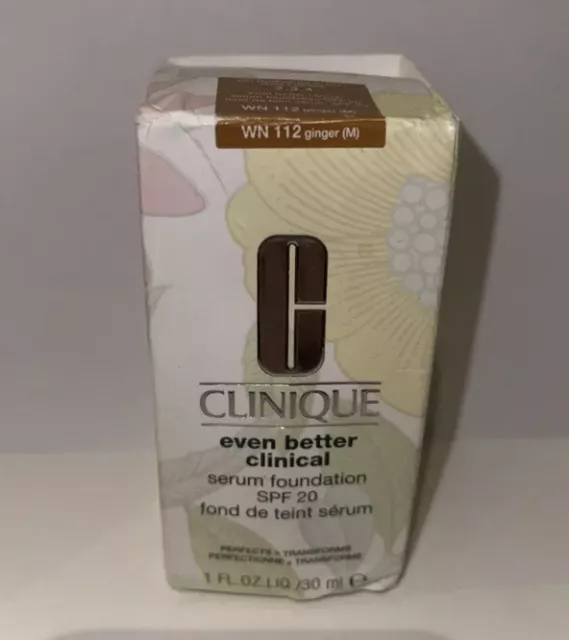 CLINIQUE ANTI-BLEMISH SOLUTIONS Liquid Makeup 30ml - WN 112 Ginger ...